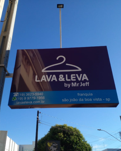 Placa da Lavanderia